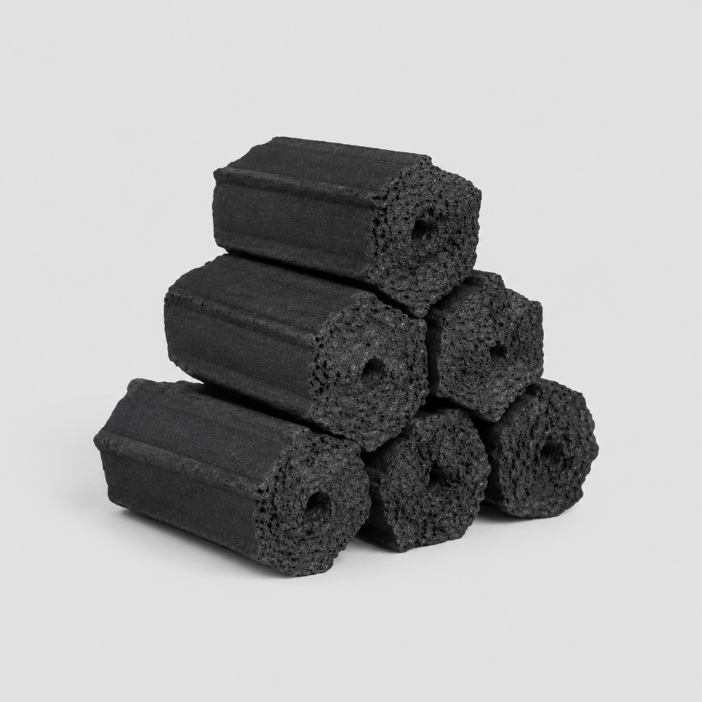 hexagonal coco briquettes hexagonal coco briquettes